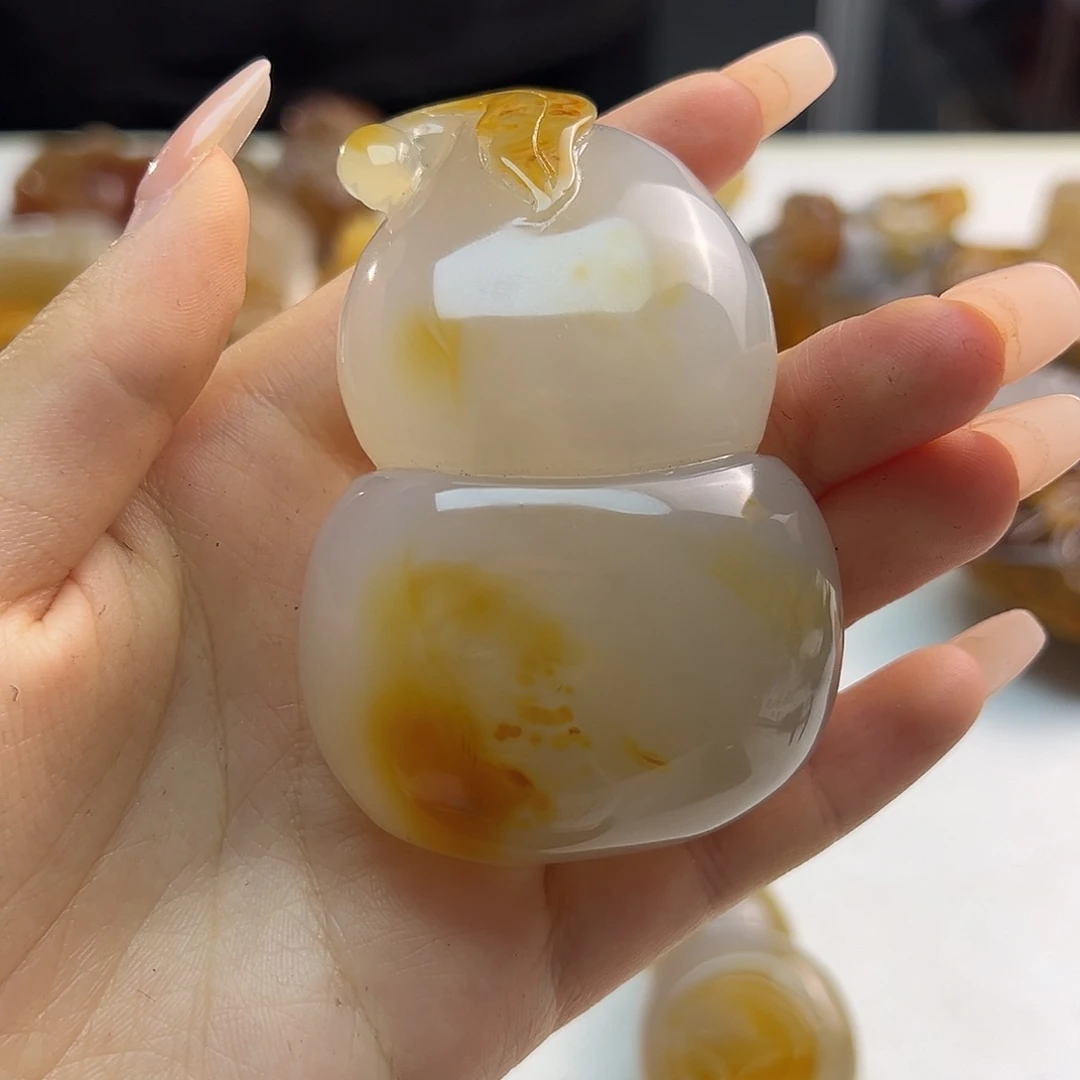 玛瑙/玉髓合金颈饰