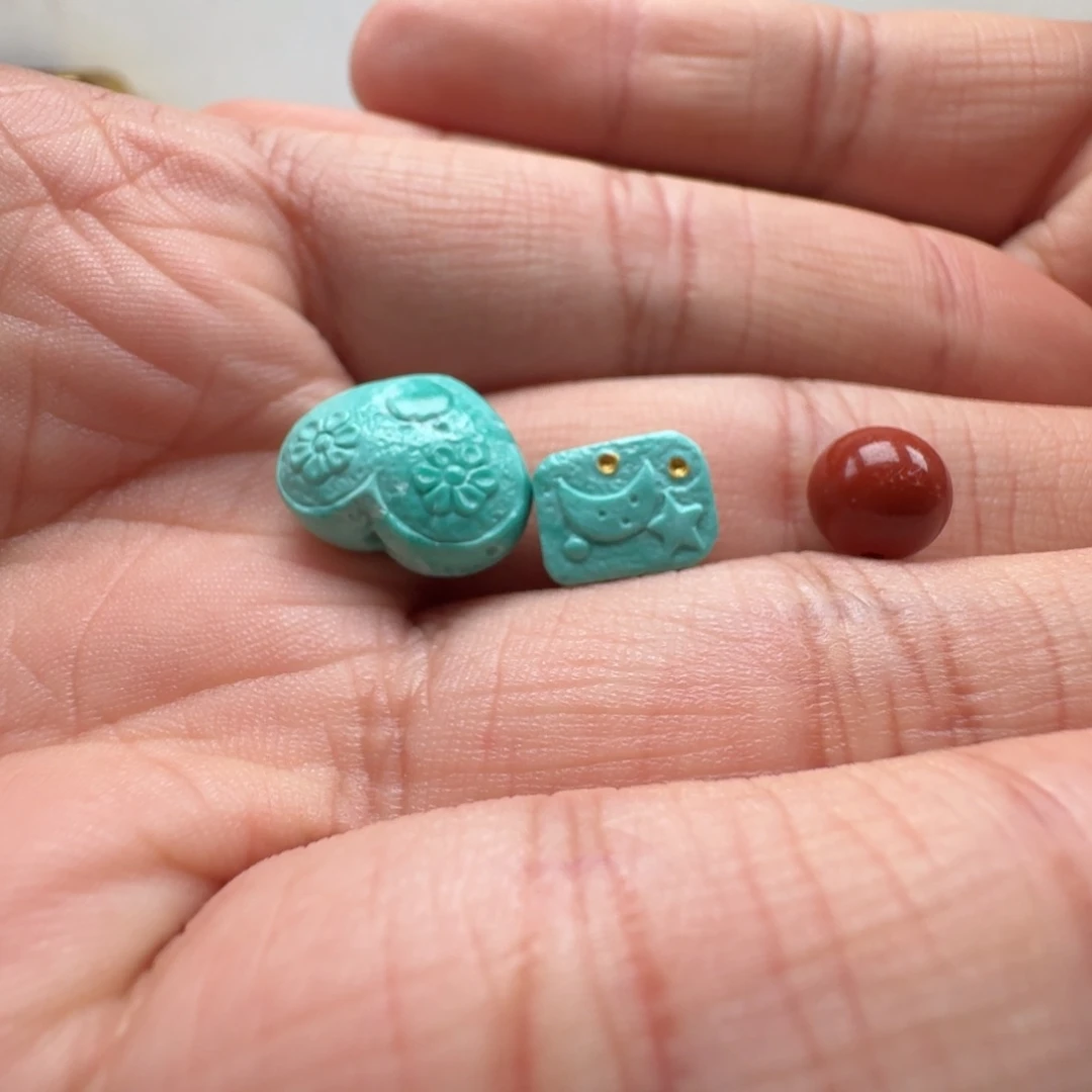 四***运南红玛瑙未镶嵌珠宝半成品