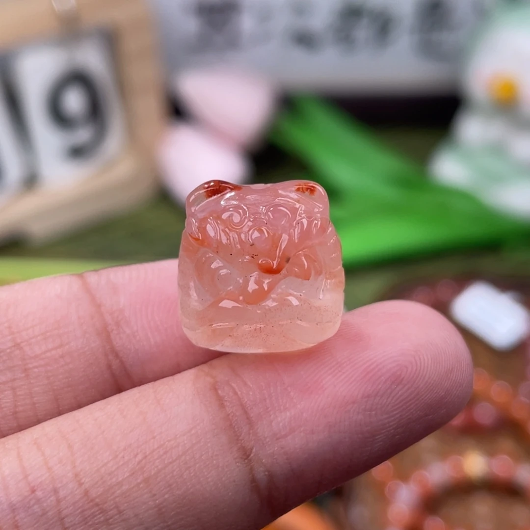 未镶嵌南红玛瑙挂件10563