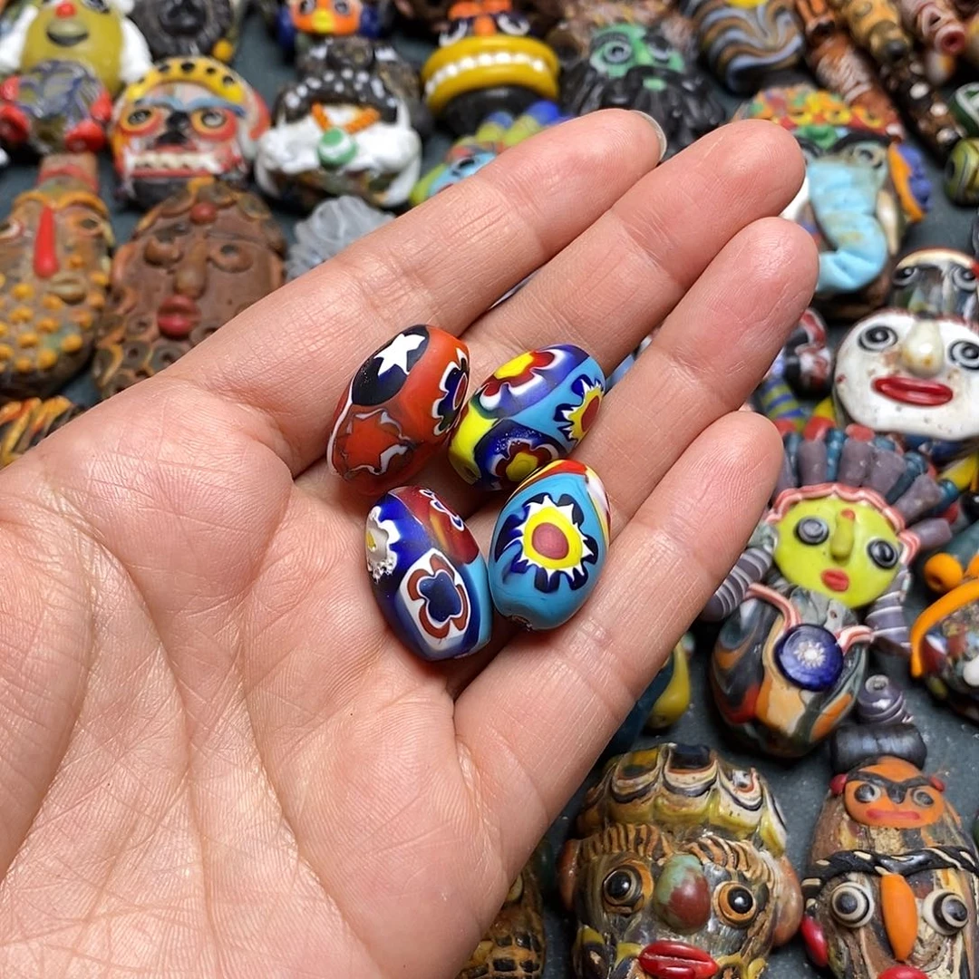 琉璃项链千花单个