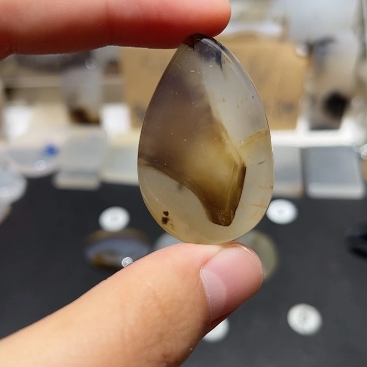 未镶嵌发饰玛瑙/玉髓