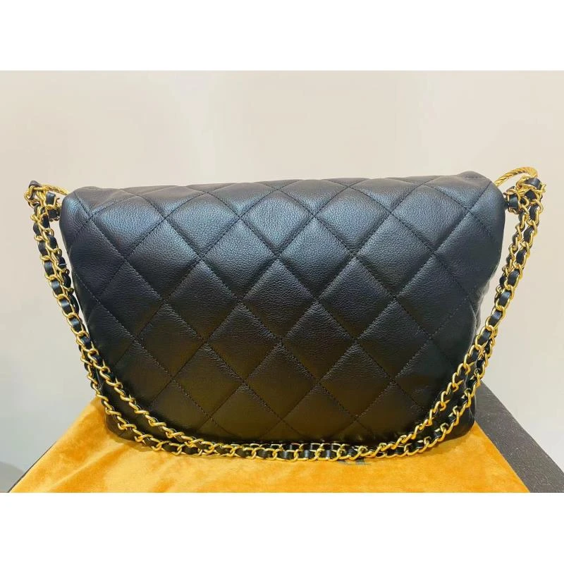 HIRMRIS手工真皮包550807-黑   大中古香