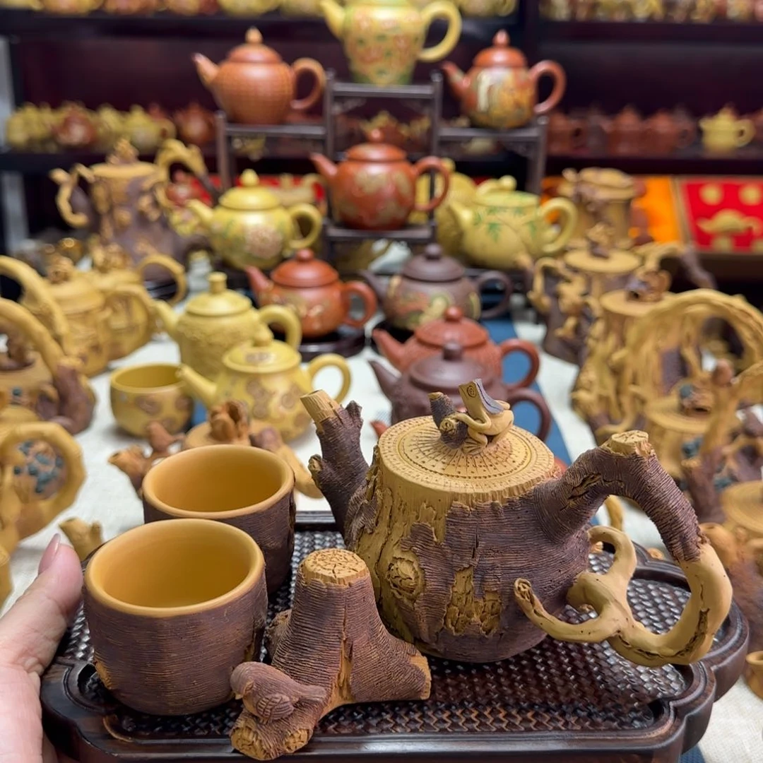茶壶段泥岁**余枯木青蛙