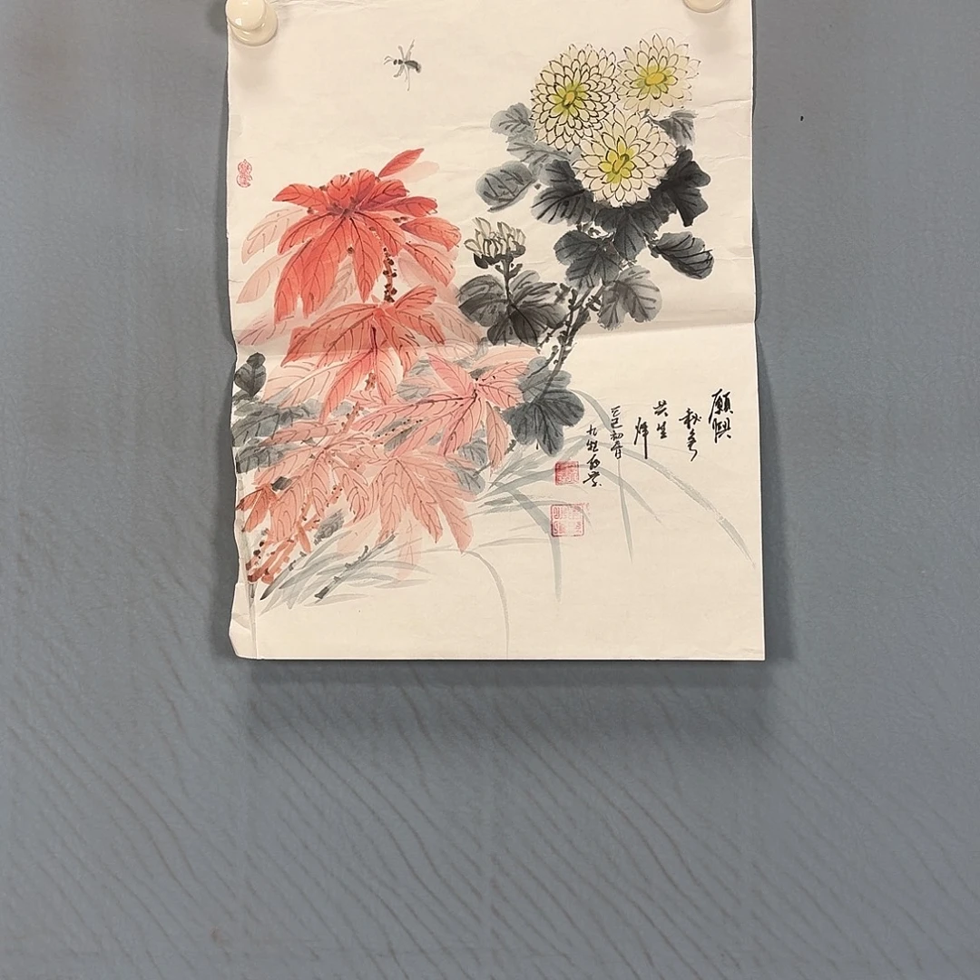 国画214 牡丹一如你初来乍