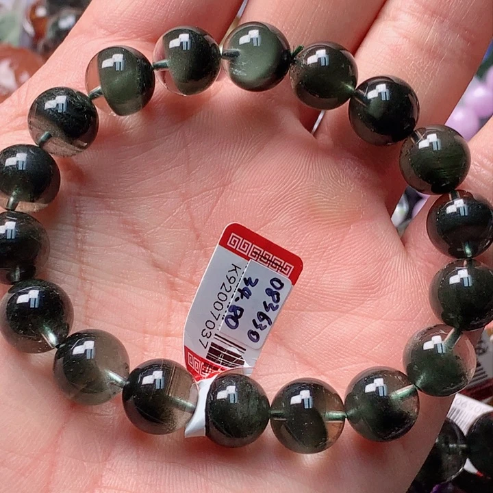 水晶手串未镶嵌天然