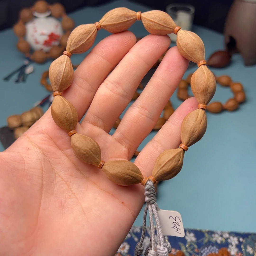 手串/手链橄榄核手持梅林水晶核 三面佛 1423