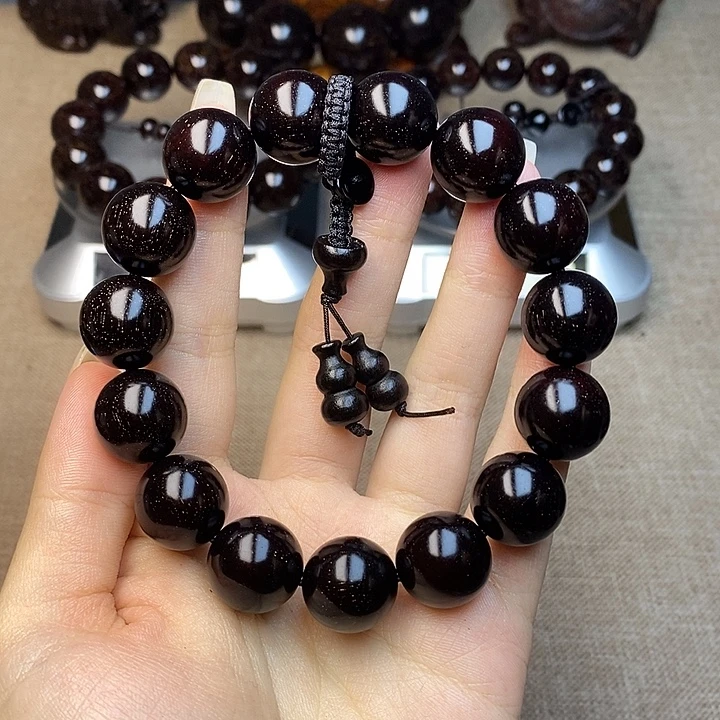 檀香紫檀（小叶紫檀）1.5泥料带星