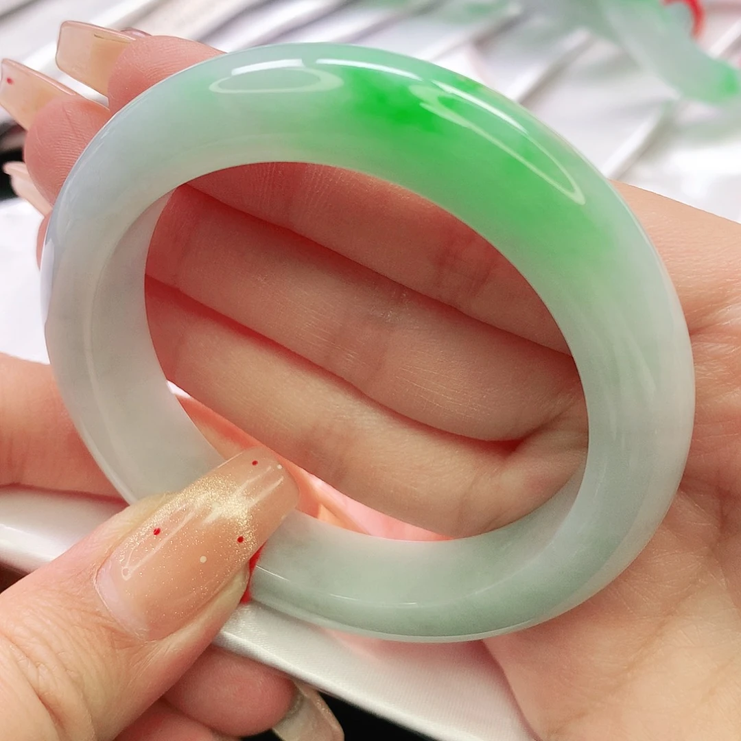 未镶嵌手镯翡翠缅甸天然A货翡翠