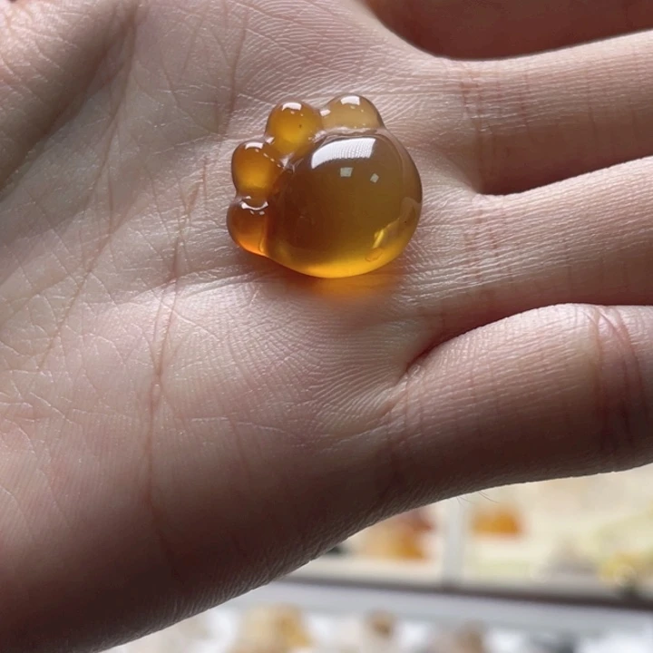 玛瑙/玉髓未镶嵌玛瑙猫爪