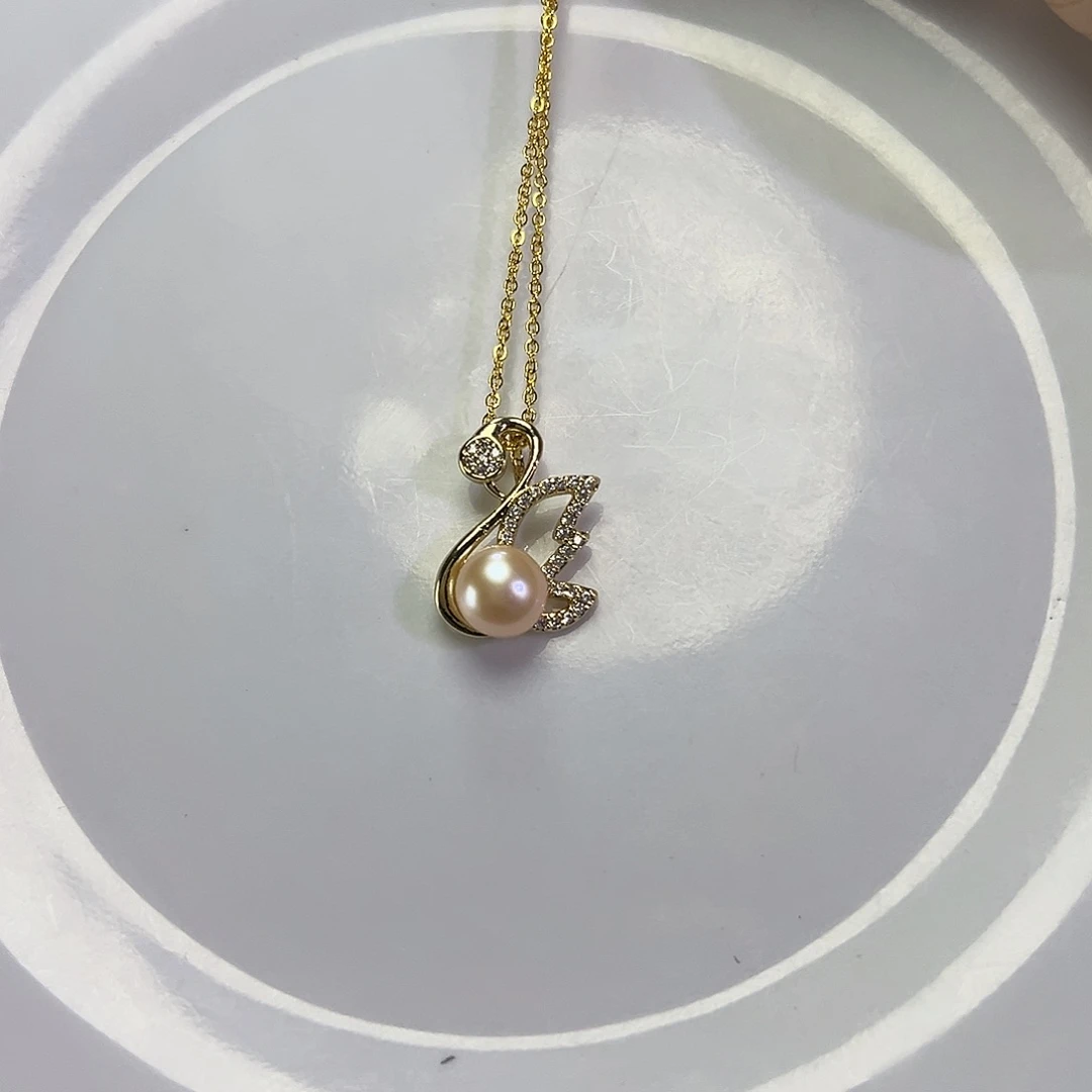 手绳淡水珍珠钛钢