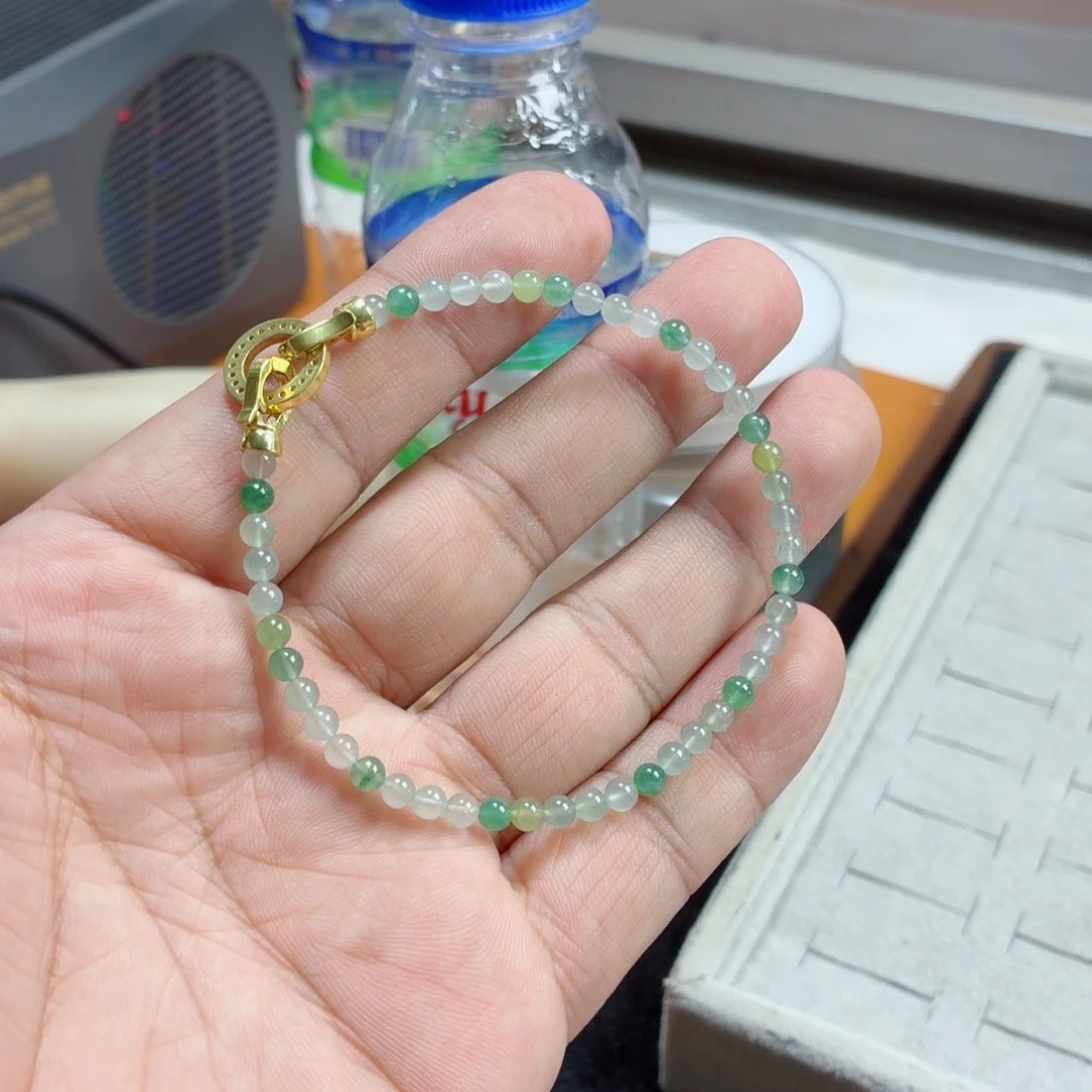 未镶嵌定制翡翠覃*珠子