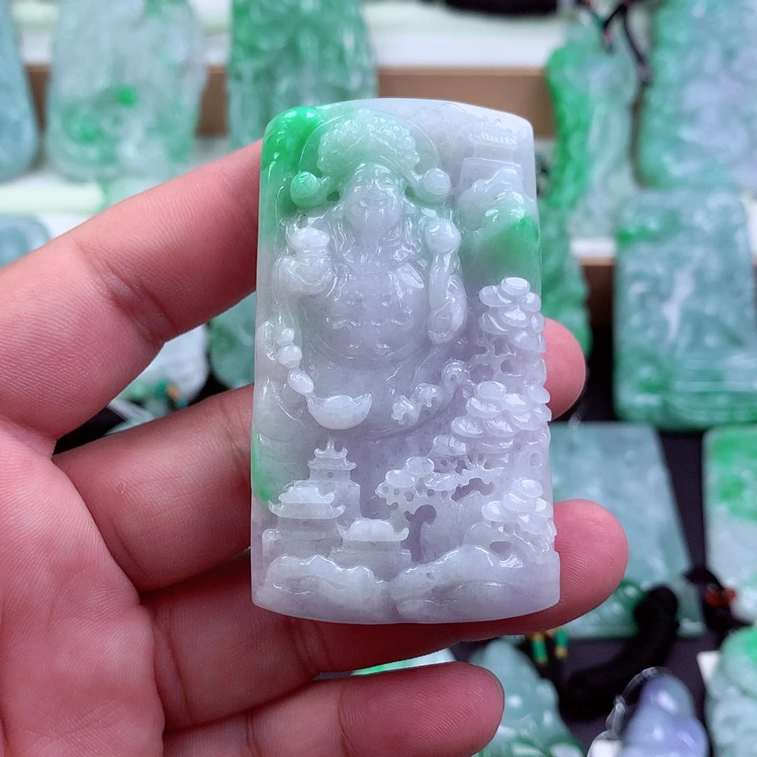 翡翠未镶嵌吊坠(不含链)鸡****）