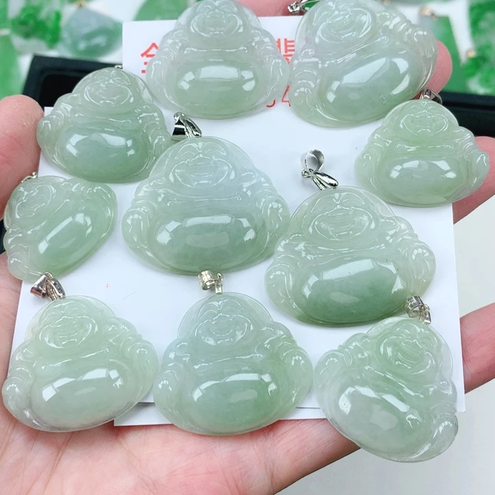 翡翠未镶嵌颈饰多样性发其1