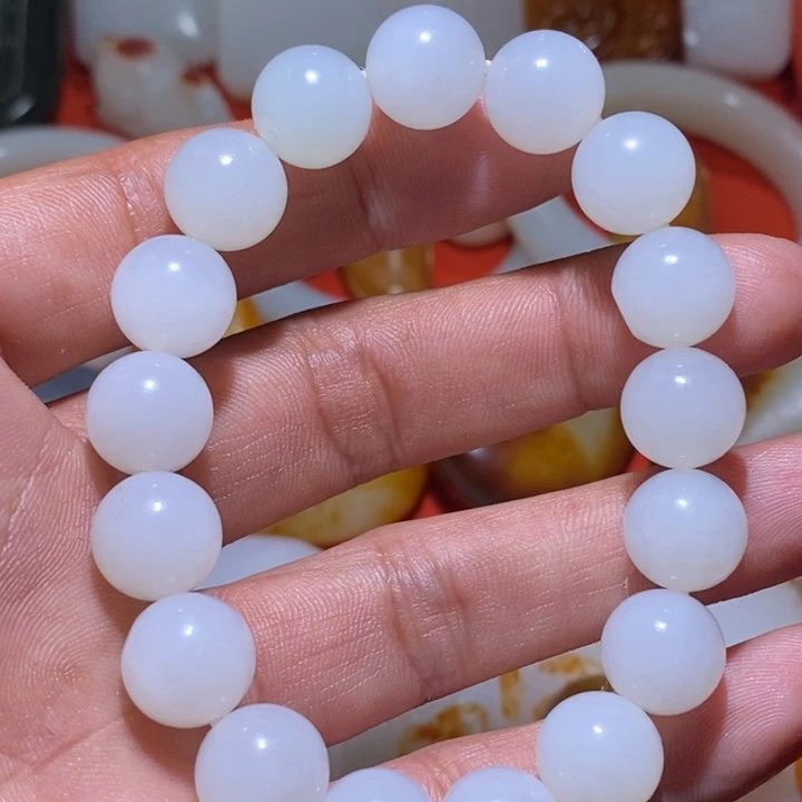 和田玉未镶嵌套链