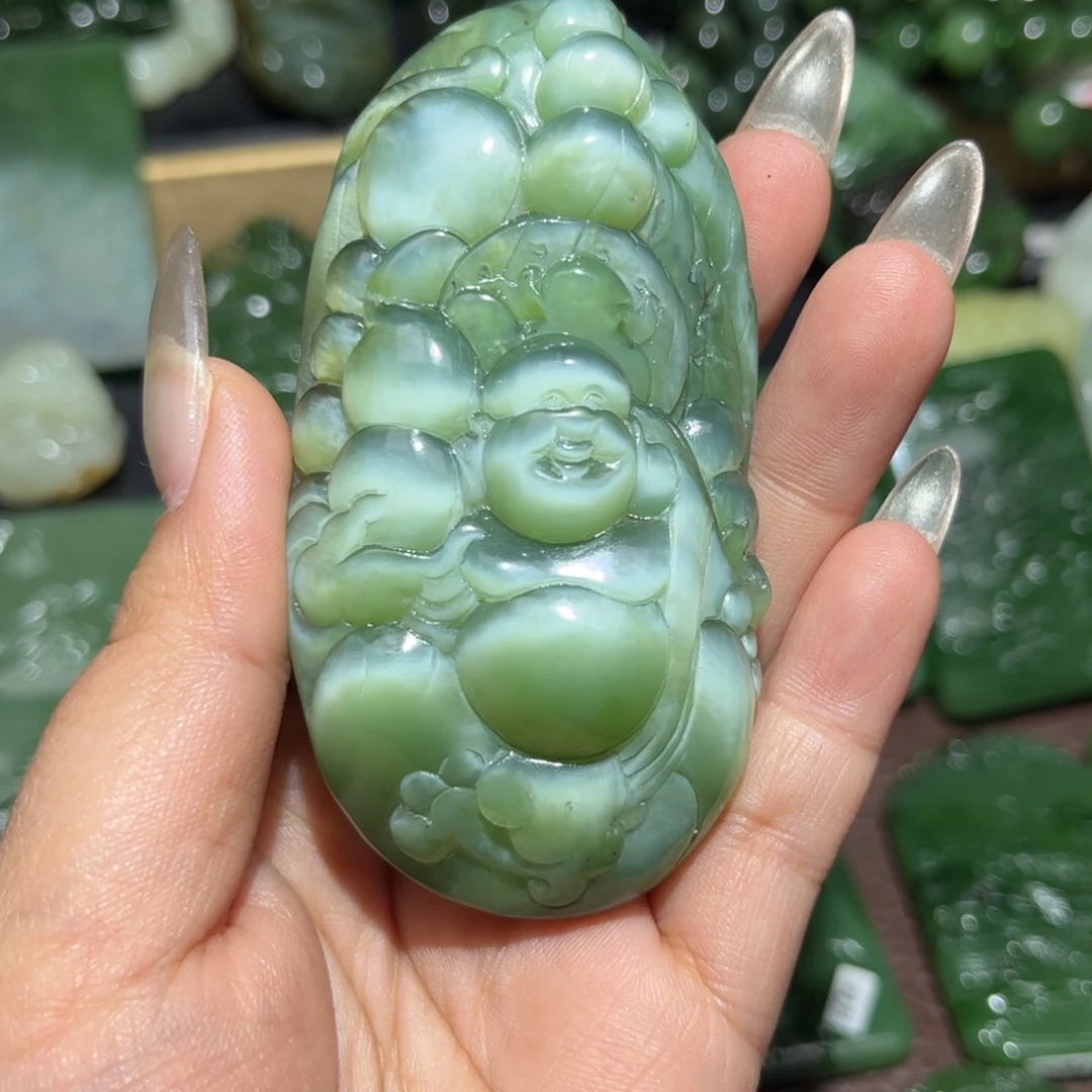 和田玉挂件未镶嵌X*