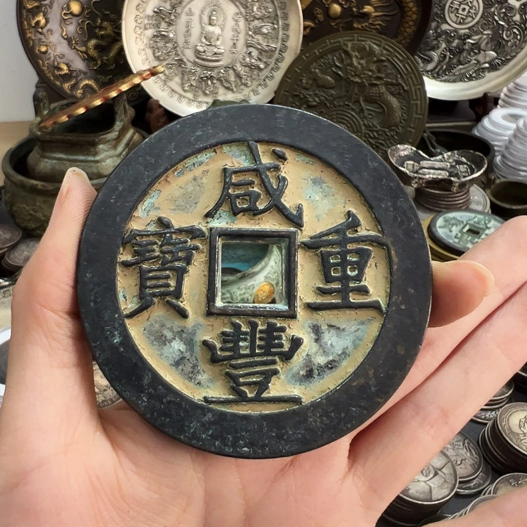 金属复古风格摆件