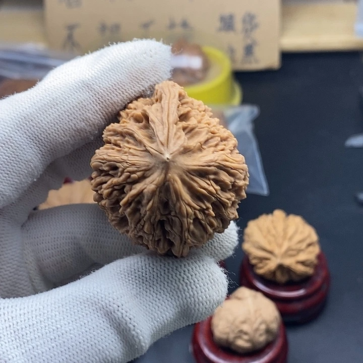 放***牛吊坠文玩核桃磕碰不退不换