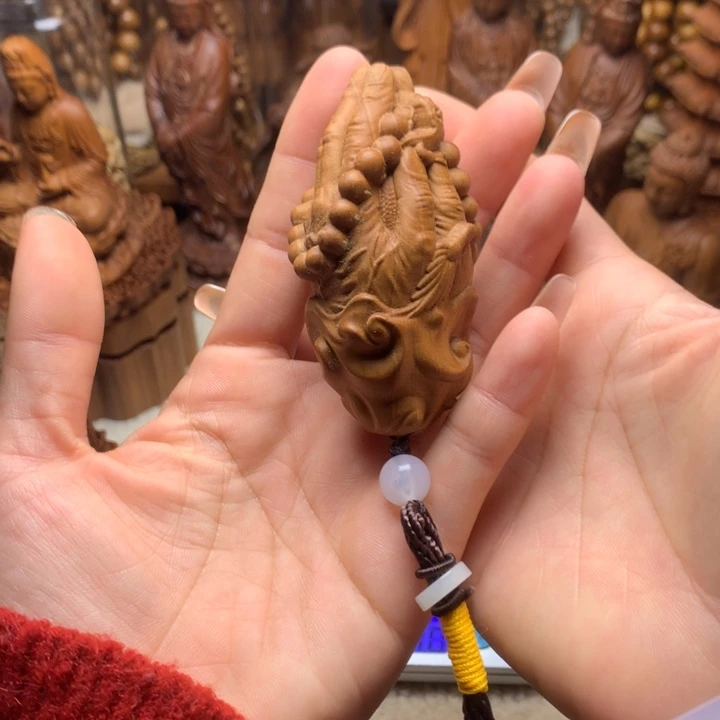 檀香木其他老山檀香手把件