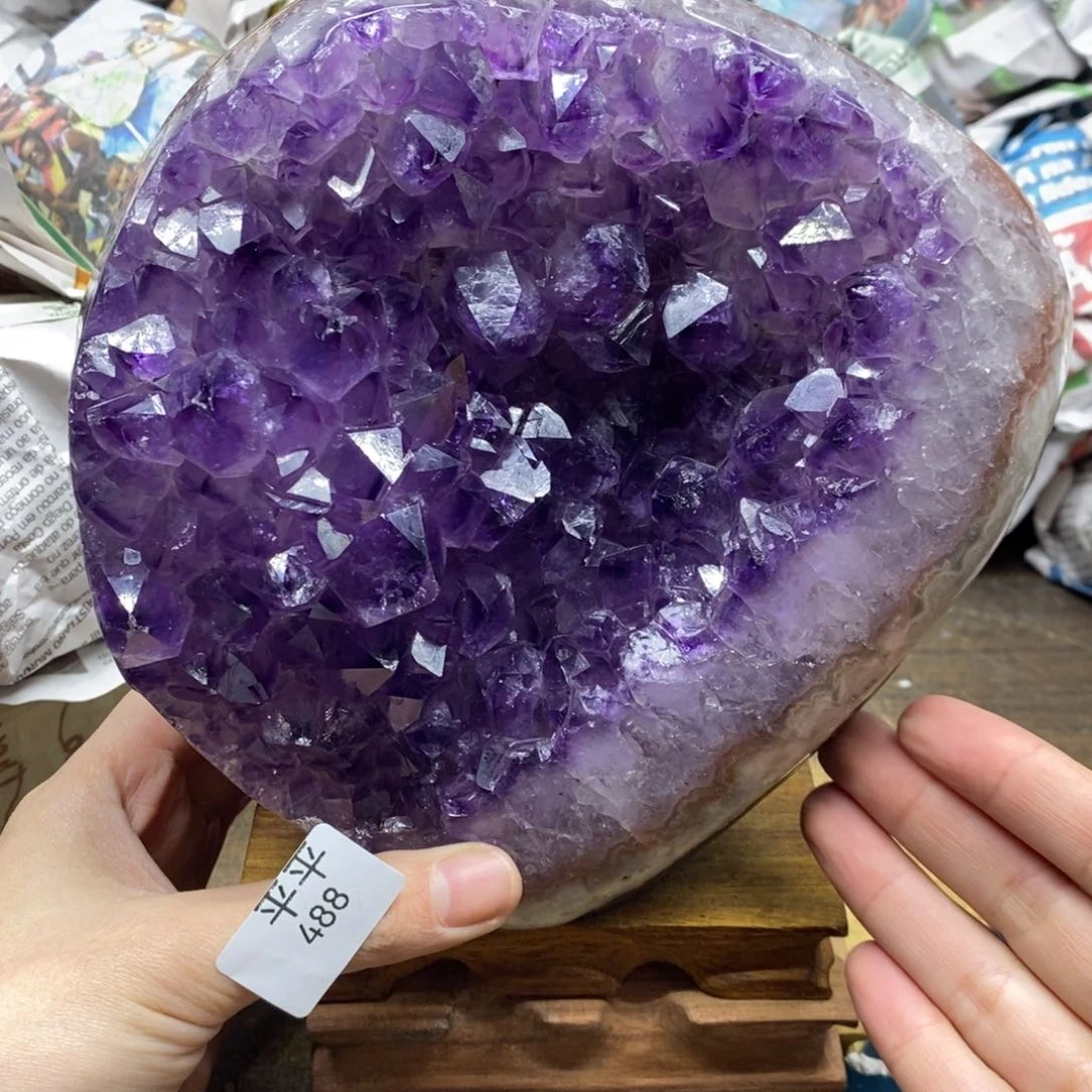 紫晶乌拉圭未镶嵌