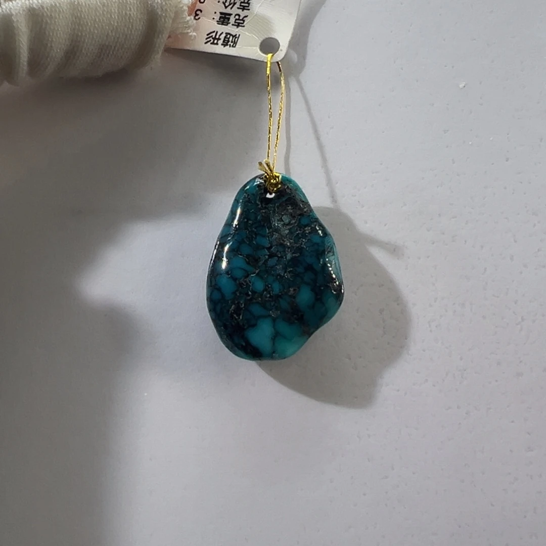 绿松石未镶嵌挂件