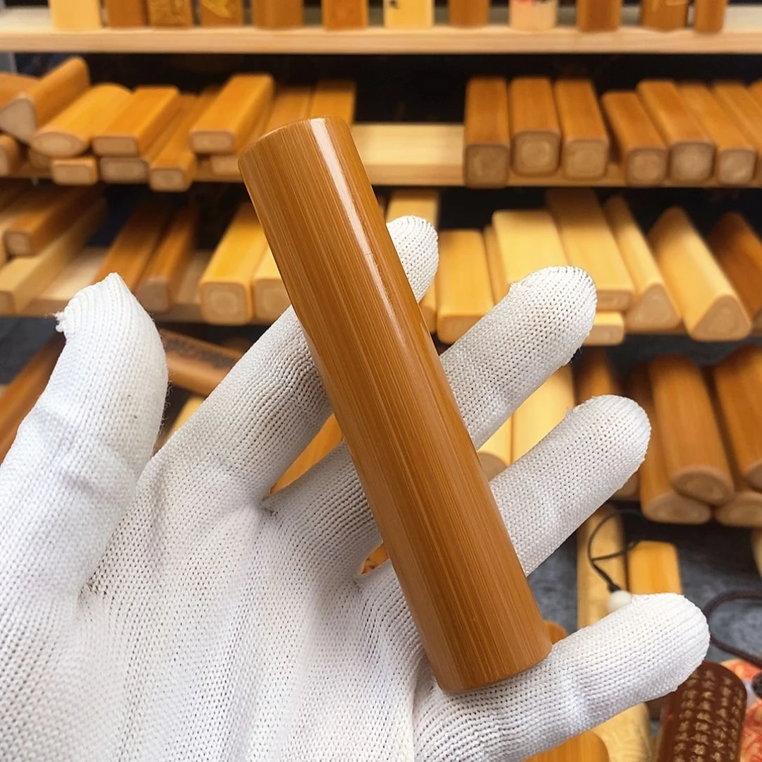 竹实心竹红皮圆柱。