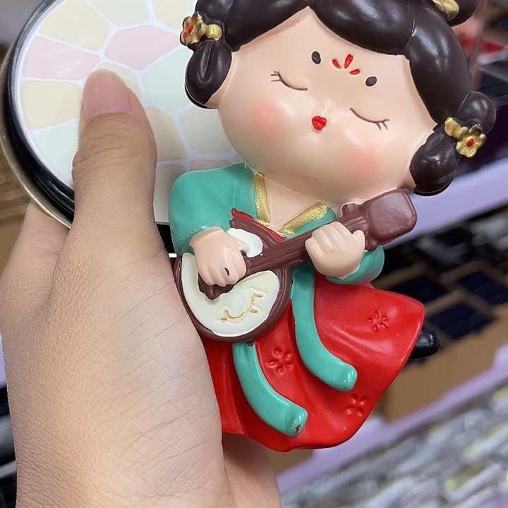 瓷片大饼e27克陶瓷娃娃