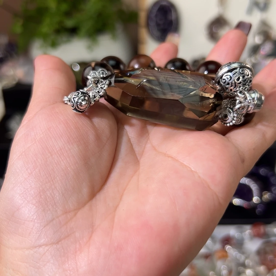 合金手链水晶摘*人，手串