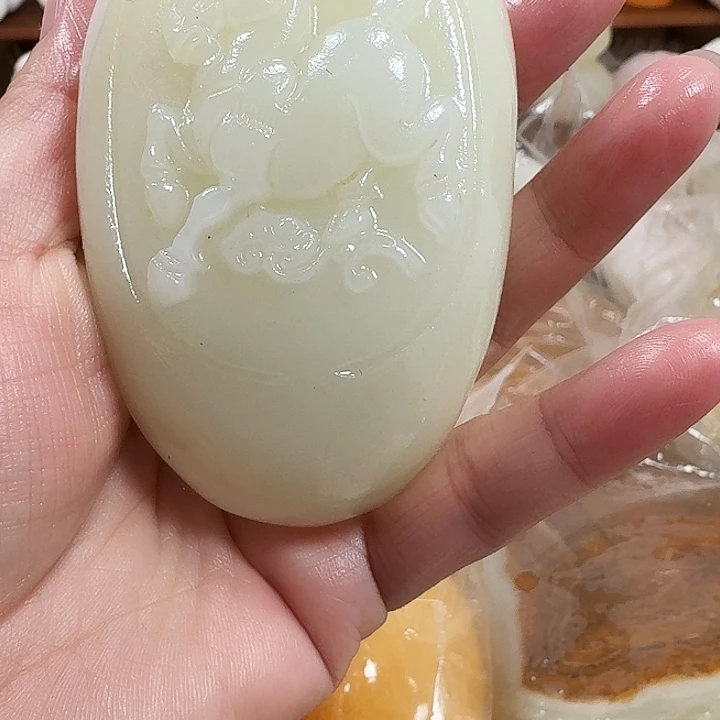 林***格砖雕石头手把件不退不换