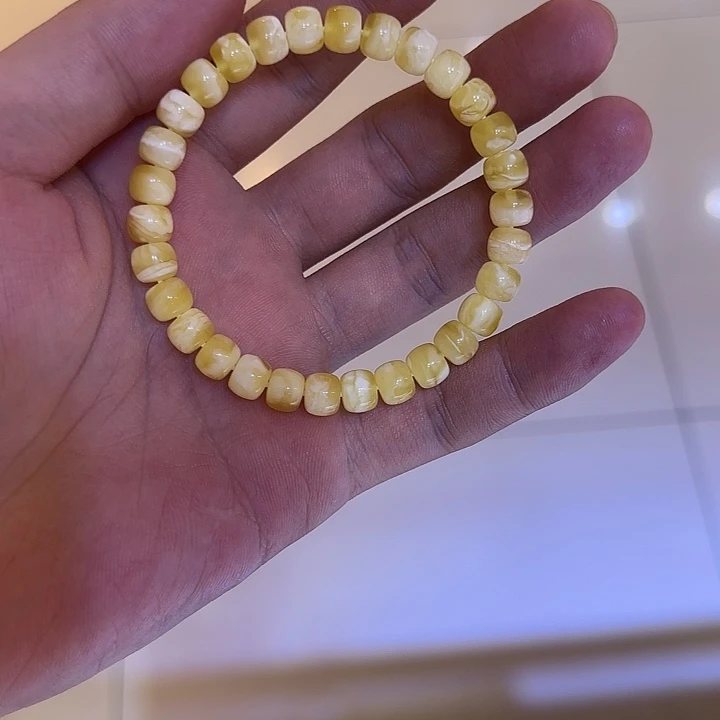 手链琥珀未镶嵌蜜蜡