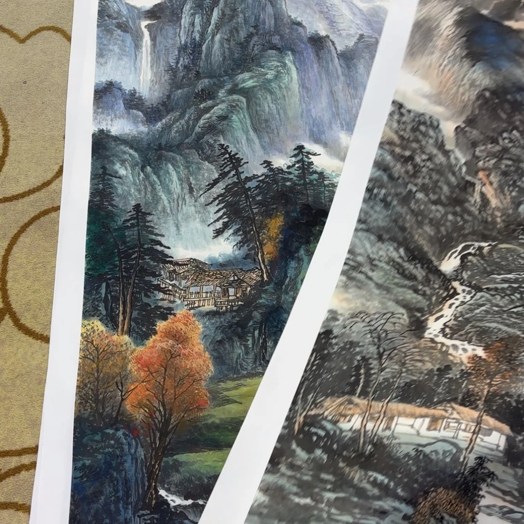 怕***地国画薛全香四尺李欣主播