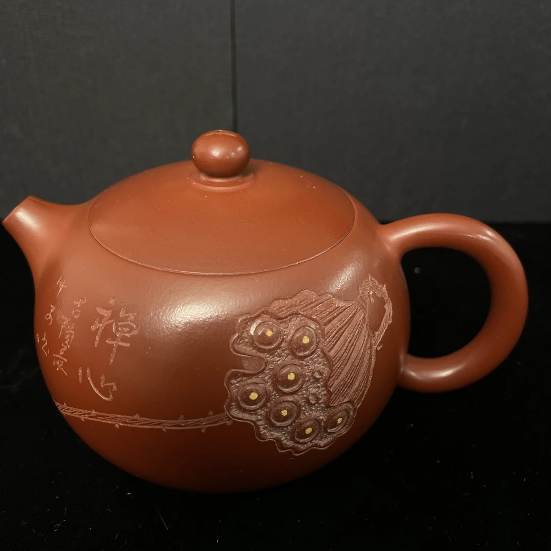 宜兴手工紫砂陶 茶壶GS3453-92