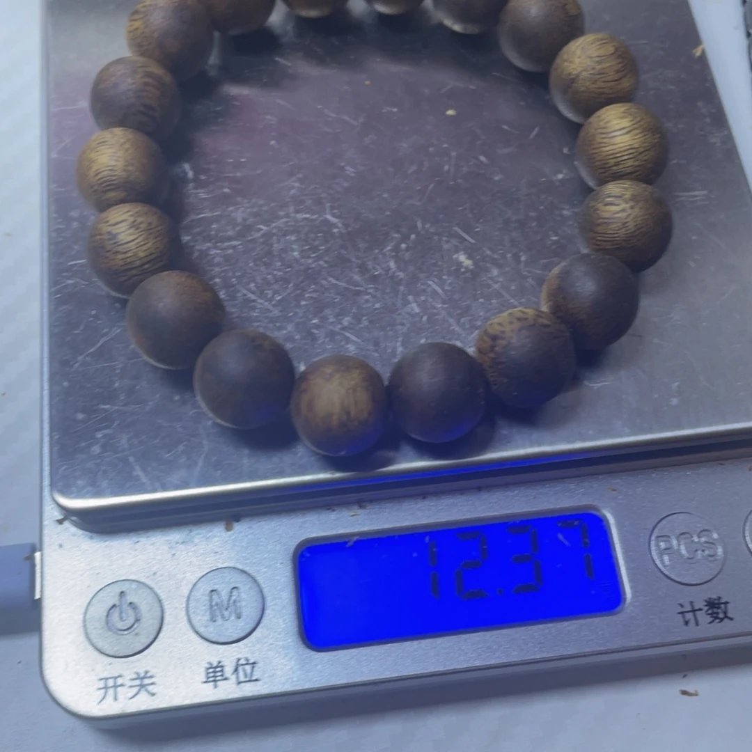 沉香沉香碎屑+1.2圆珠单圈12克加