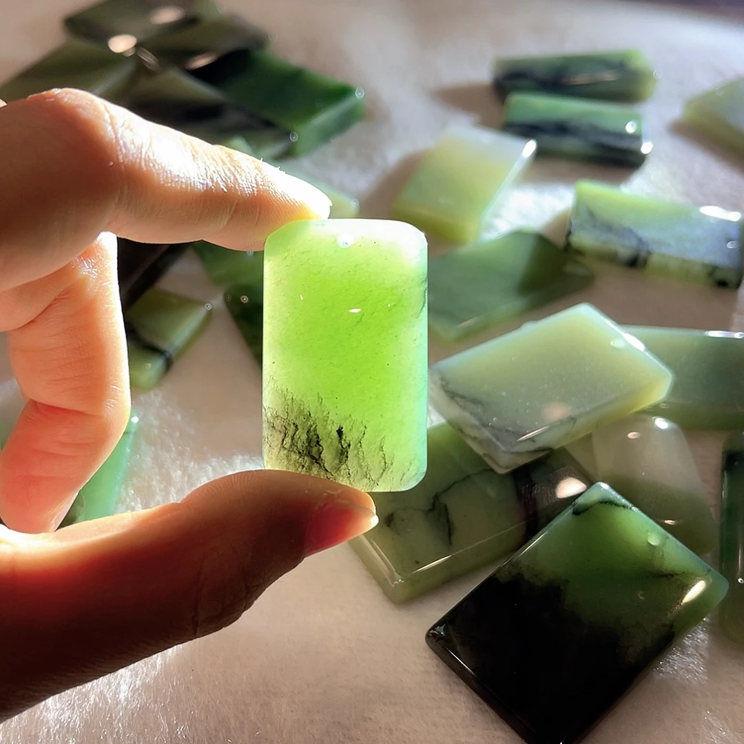 密玉（石英质玉）未镶嵌项链