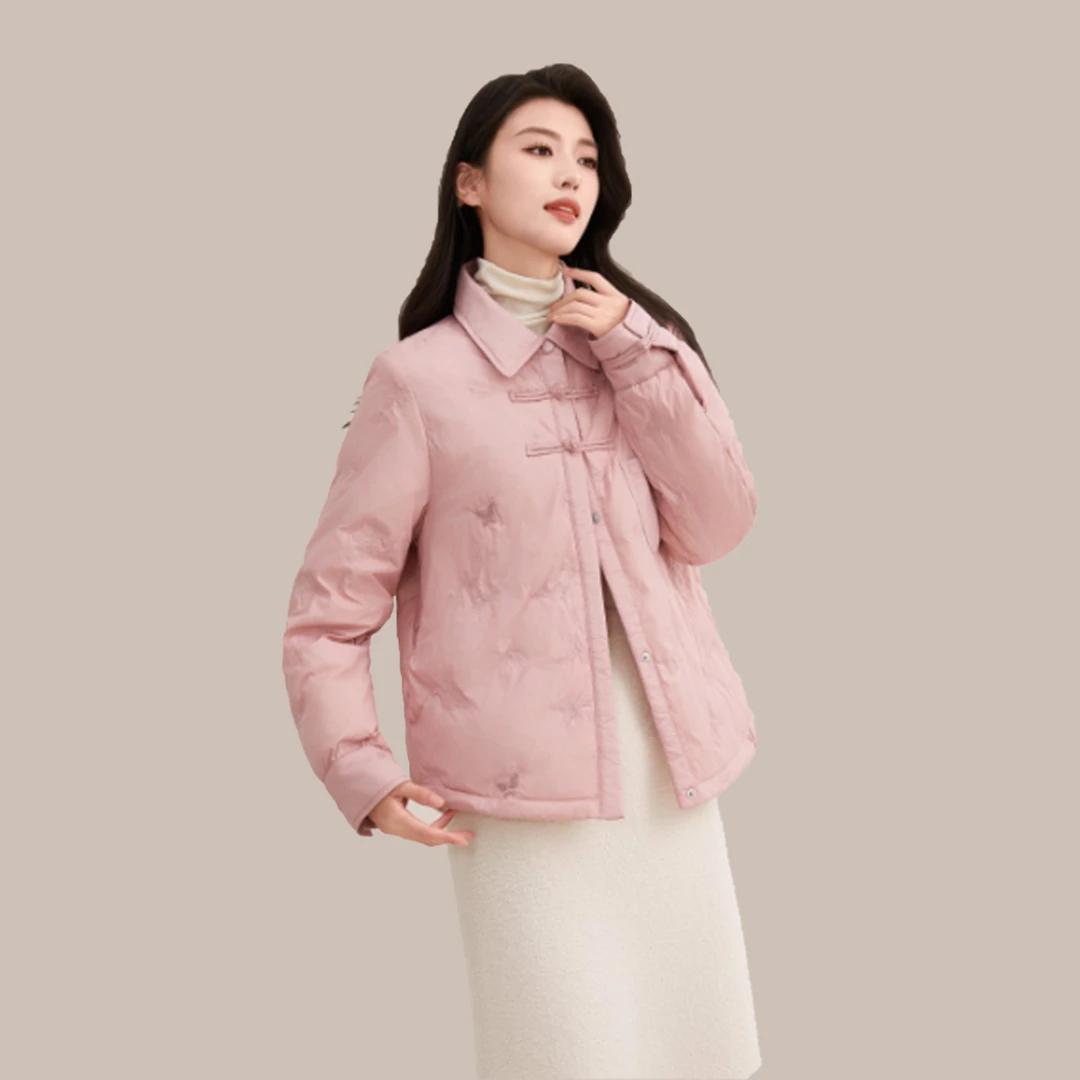 时尚羽绒服女短款休闲百搭24AW186