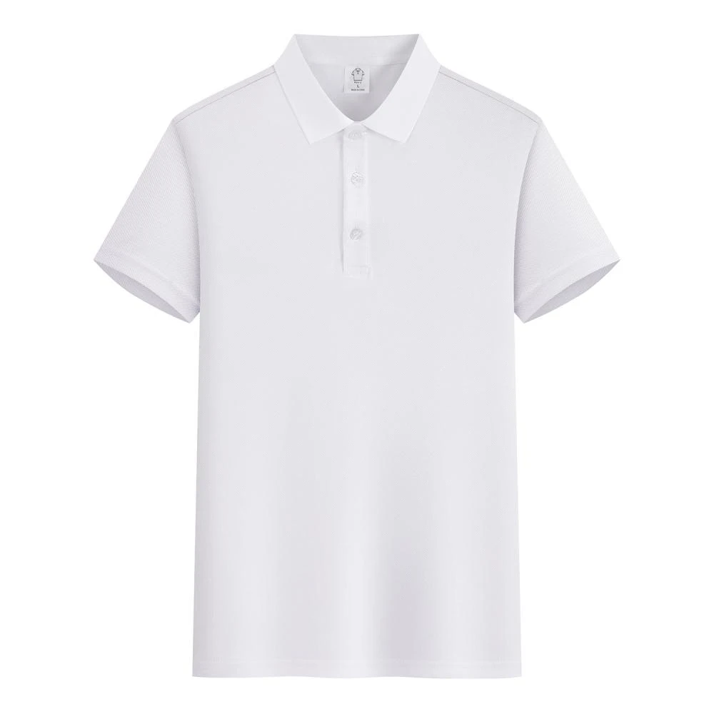 夏季男装短袖T恤男潮流百搭帅气翻领POLO衫纯色透气商务半袖上衣