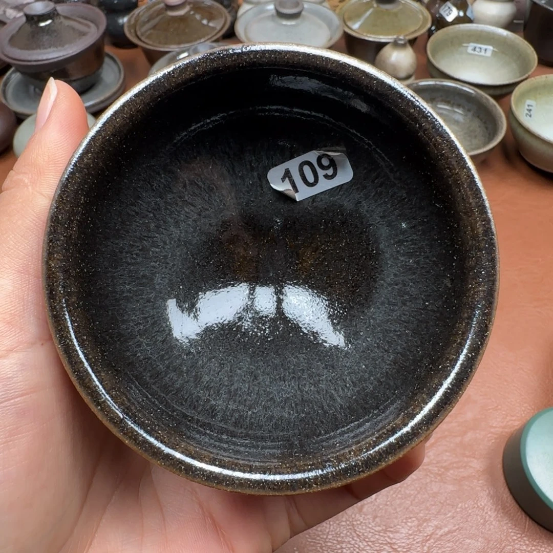 茶盏龙窑柴烧原矿原釉109