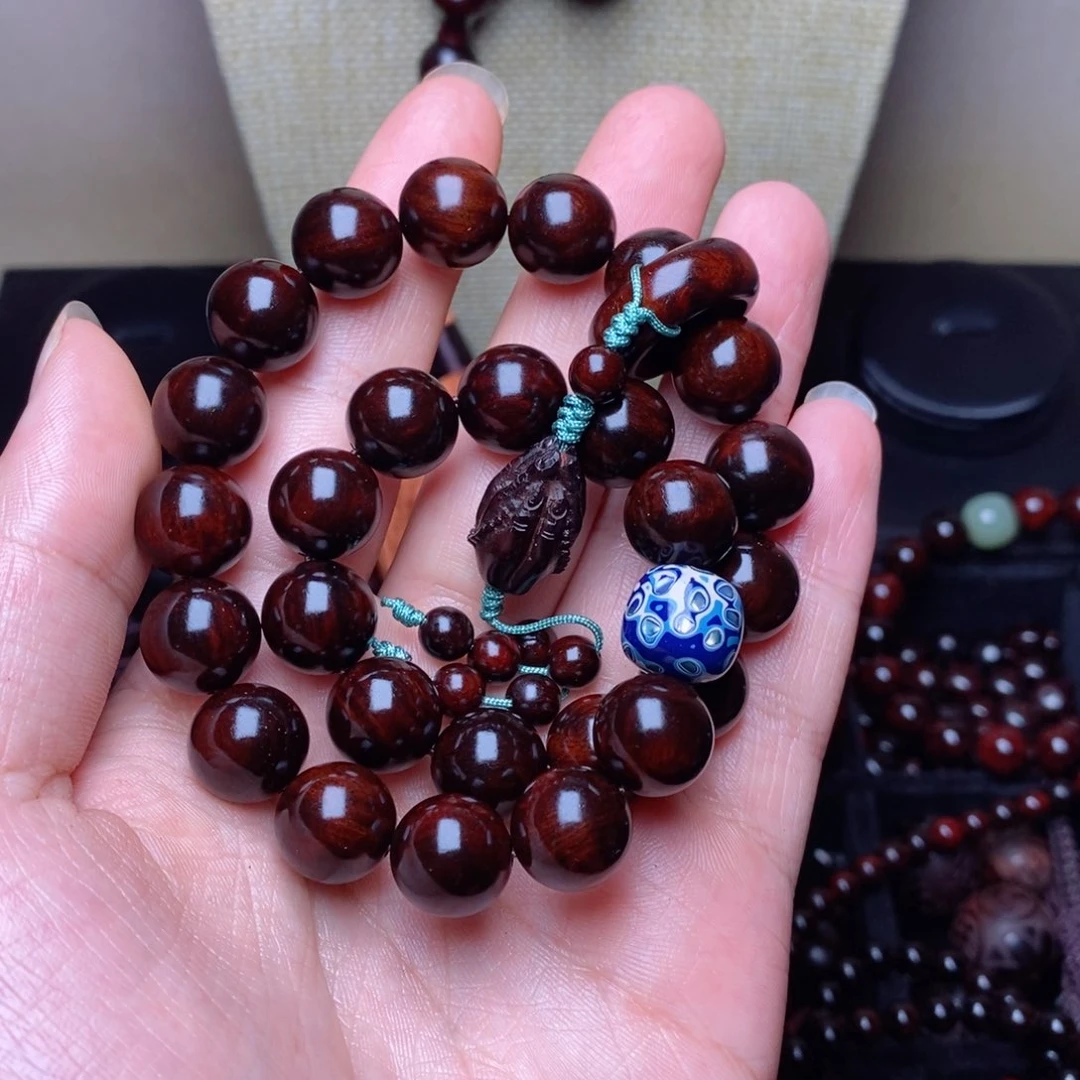 檀香紫檀（小叶紫檀）手串/手链C**Y