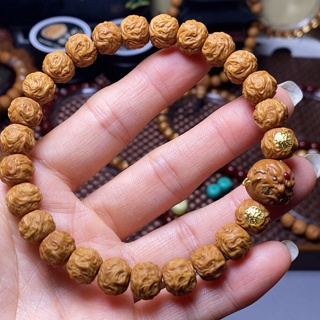 手串猴头核桃双标游龙全品