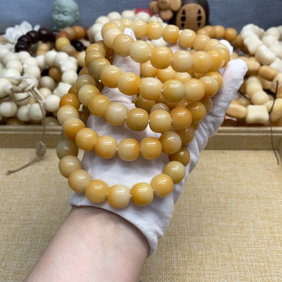 菩提根/象牙果吊坠13+水磨风鲜花桶福利一锅707