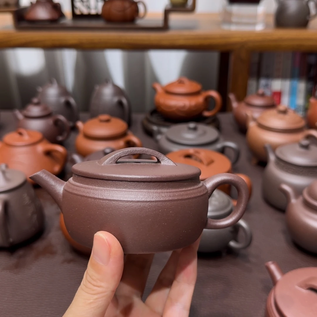 茶壶紫砂底槽清汉瓦150cc