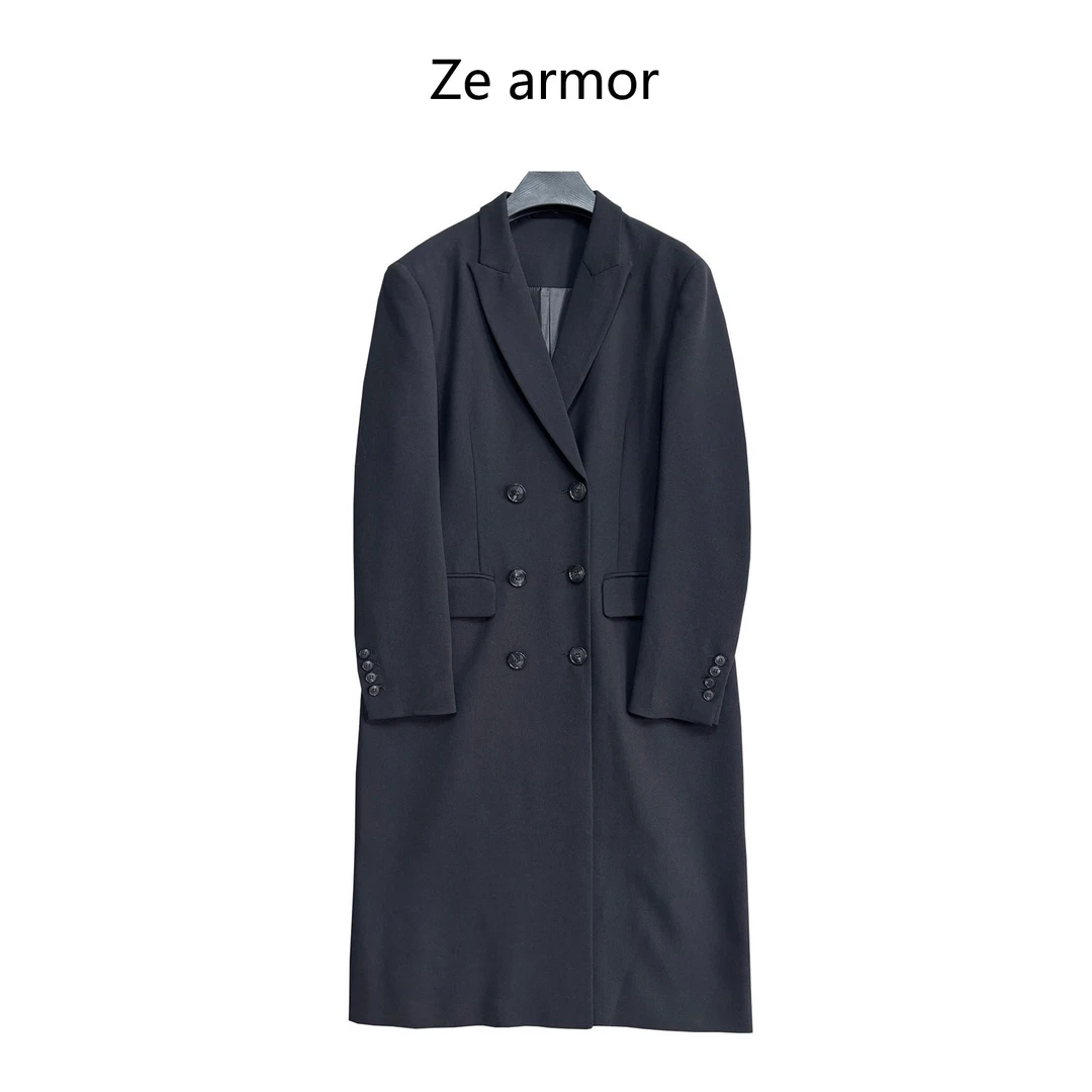 【女主风范】高级羊毛经典气质百搭匠心之作超显瘦长款西装外套