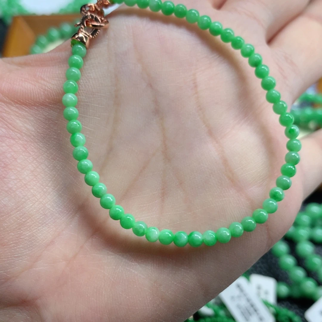 翡翠未镶嵌手链翡翠