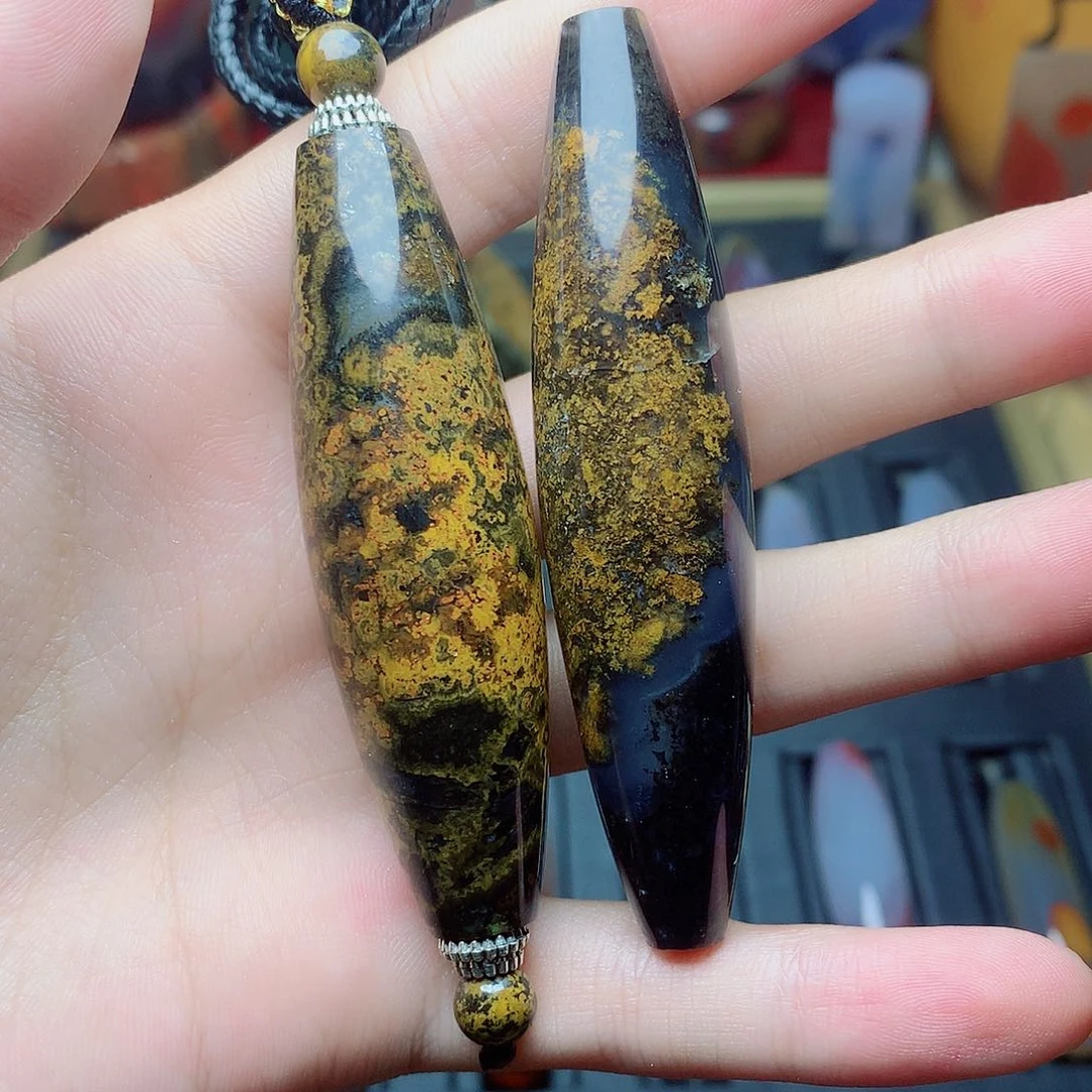 子***茜玛瑙/玉髓颈饰未镶嵌