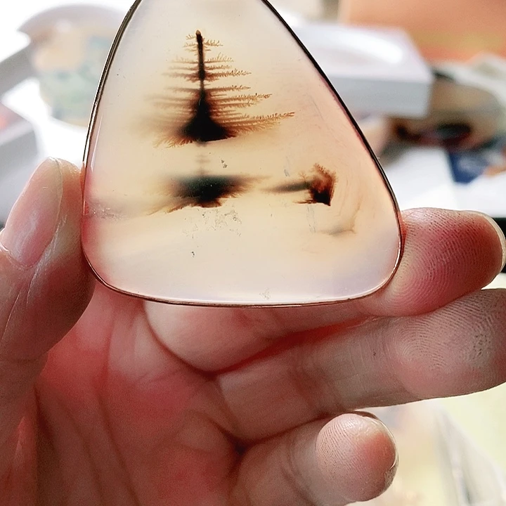 玛瑙/玉髓合金珠宝半成品X*Y