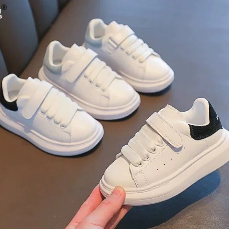 女童男童春秋小白鞋运动鞋儿童鞋宝宝小童秋季单鞋休闲鞋儿童夏季
