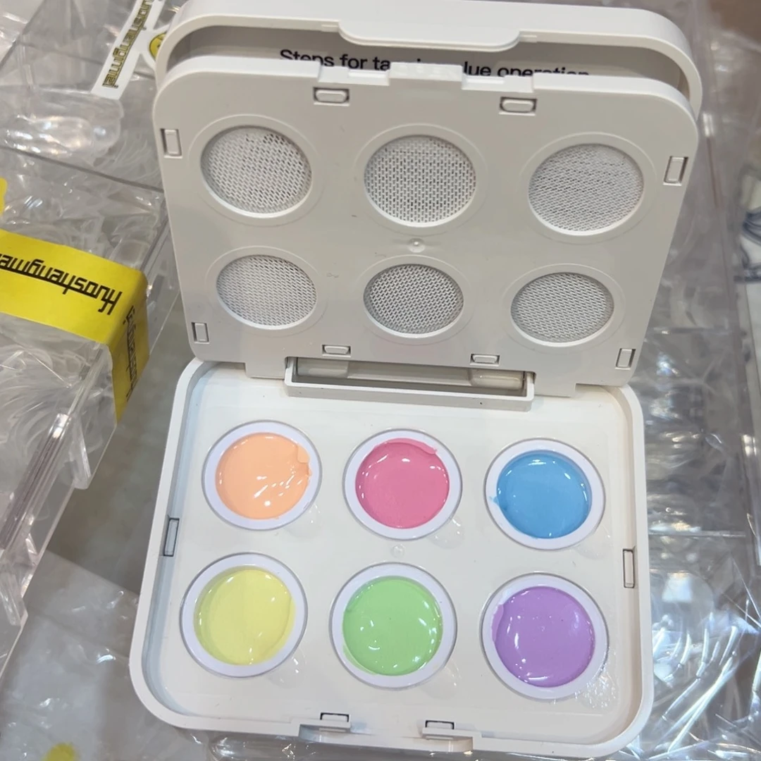 气垫拍拍胶6色 气垫。