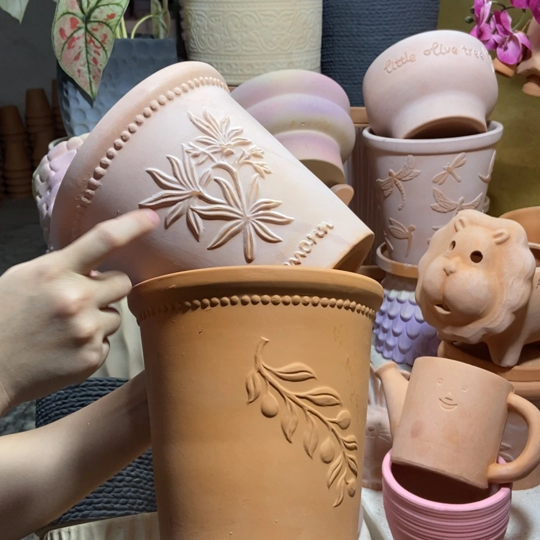 18×17雾化香草+红陶橄榄枝2个