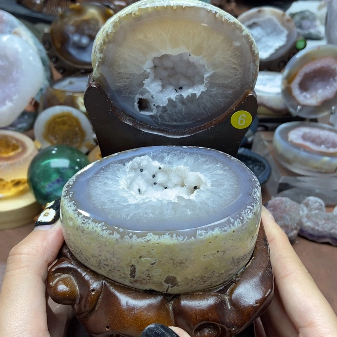 紫晶未镶嵌摆件水晶