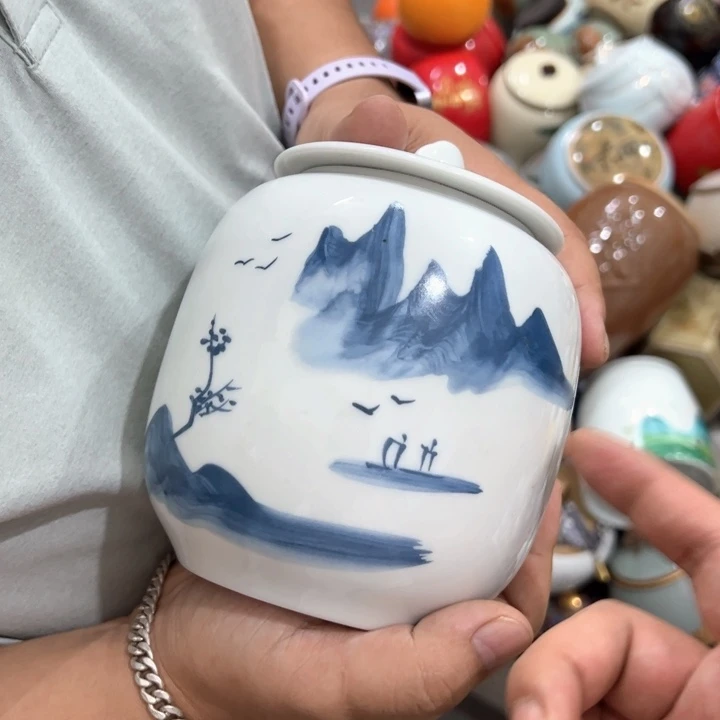 瑕疵福利品陶瓷茶叶罐