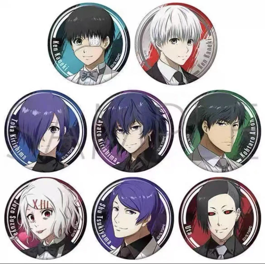 【代拆】东京喰种10周年纪念限定Cafe吧唧徽章